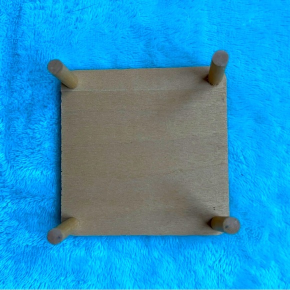 Longaberger JW Collection Mini Miniature Cake Basket Liner Protector Riser Box - Picture 5 of 9